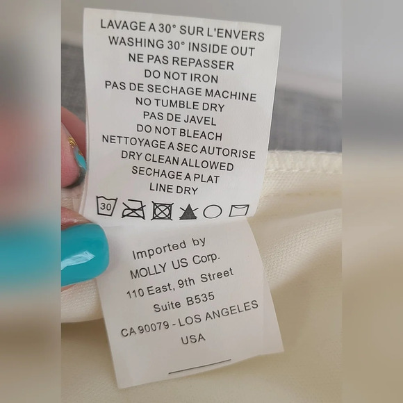 New With Tag Molly Bracken Sequin Embroidered Shift Mini Dress Size Small - Picture 8 of 8